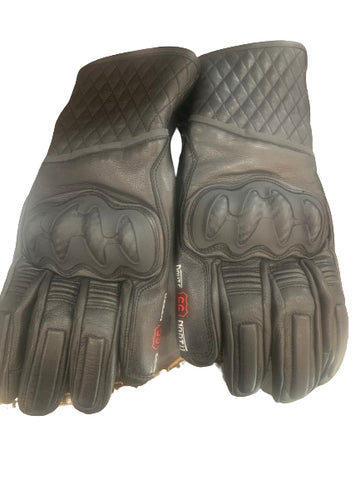 Leather Gloves (Custom - Route 66 North w/ Extended Wrist Protection)