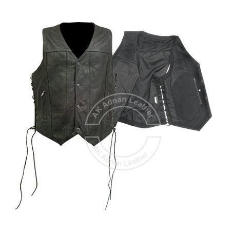 Leather Vest (Men's) (CGD-AK824)