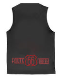 "Route 66 North / Biker Bar on the Basin" Tank Top (M/F)