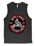 "Route 66 North / Biker Bar on the Basin" Tank Top (M/F)