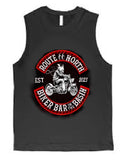 "Route 66 North / Biker Bar on the Basin" Tank Top (M/F)