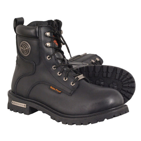 Leather (Milwaukie Leather) - Waterproof - Riding Boots (M/F) (ML-9096)