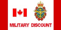 We are PROUD of our Military. Enjoy a 15% DISCOUNT 