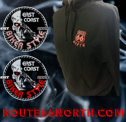 "East Coast Biker Style" Hoodie (CGD-5000)