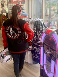 Retro style - Route 66 North "East Coast Biker Style" Bomber Jacket (CGD-6000)