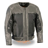Leather/Textile Jacket (Men's) (CGD-MLL-1796)