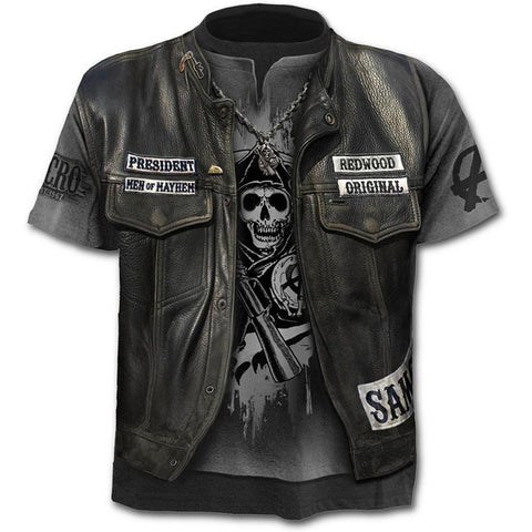 Sons of Anarchy 3D s/s T-shirt (CGD-020)