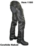 Leather Chaps - Black (Men's) (CGD-AK1180BLK)