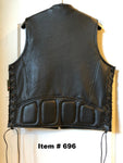 Leather Vest (Men's) (CGD-AK696)