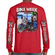 2021 Daytona Bike Week - L/S T-shirt 80th Anniversary (CGD-738)