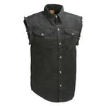 Cut-off Denim Shirts (CGD-777)