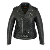 Classic Police Style M/C Jacket (Ladies') (CGD-DS850)