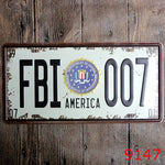 Vintage License Plate / Wall Art (Large Variety)