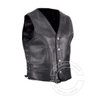 Leather Vest (Men's) (CGD-AK508)